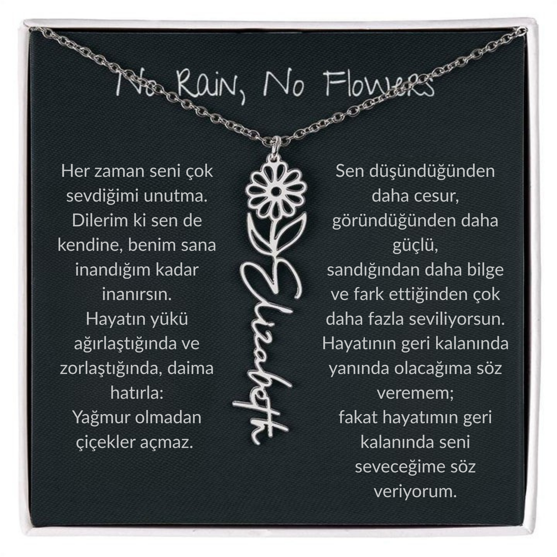 Sevginizi sonsuza dek taşıyın!